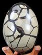 Septarian Dragon Egg Geode - Crystal Filled #40903-4